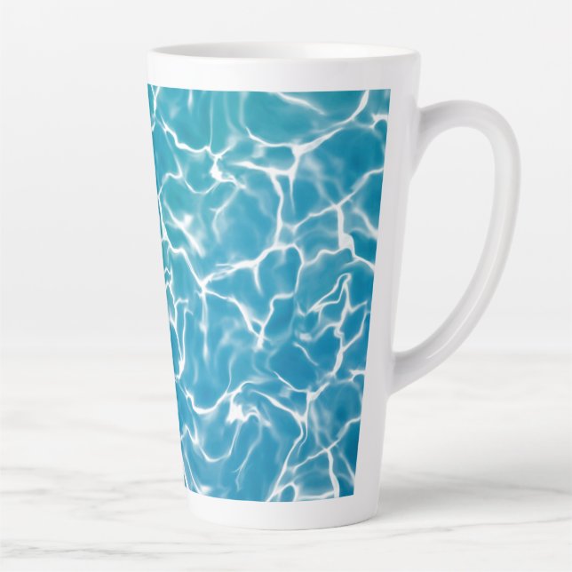 Blaues Meer Milchtasse (Rechts)