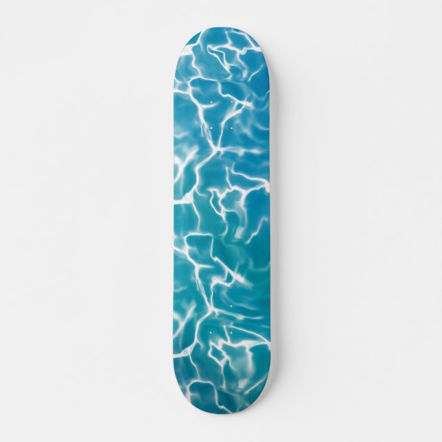 Blaues Meer* Skateboard (Vorne)
