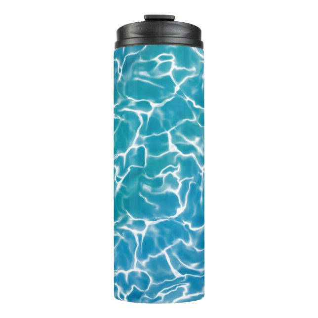 Blaues Meer* Thermosbecher (Vorderseite)