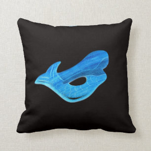 blaues Meerjungenkissen Kissen