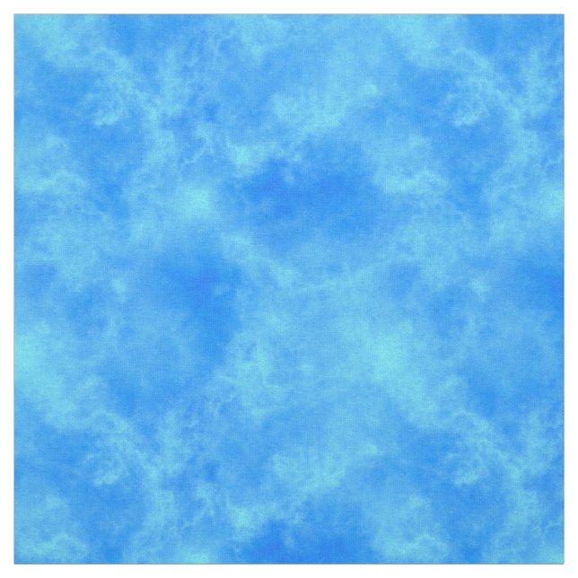 Blaues Meerwassermuster Stoff (Muster)