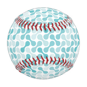 Blaues Metabolmuster Baseball