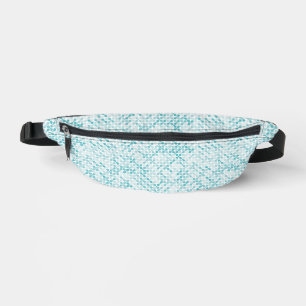 Blaues Metabolmuster Bauchtasche