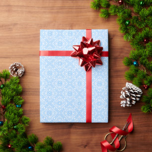 Blaues Mittelmeer-Italienisches Fliesen-Dekoration Geschenkpapier