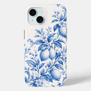Blaues Mittelmeer-Zitronen-Toile-Handyhülle Case-Mate iPhone Hülle