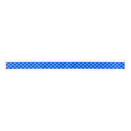 Blaues monochromes Karomuster Satinband