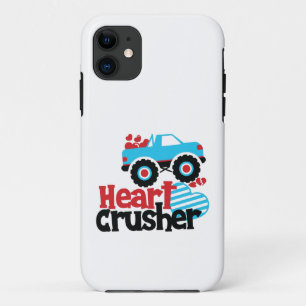 Blaues Monster LKW Herzkreuz Valentine Case-Mate iPhone Hülle