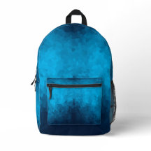 Blaues Mosaik geometrisches Muster