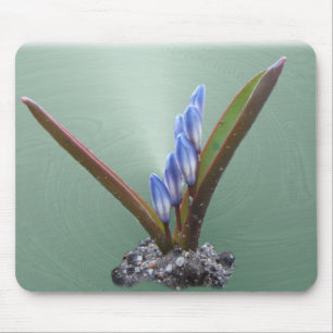 Blaues mousepad ~ Strudel des Frühlinges
