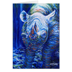 Blaues Nashorn