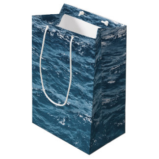 Blaues Ozean-nautischwasser Mittlere Geschenktüte