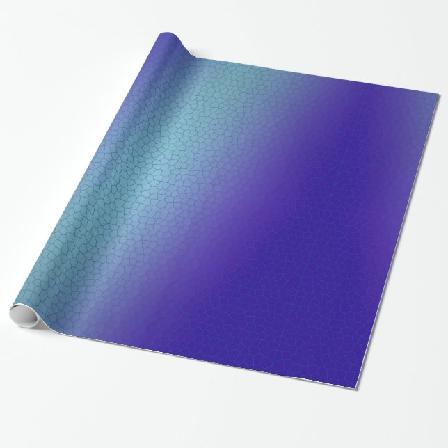 Blaues Papier Geschenkpapier (Ungerollt)