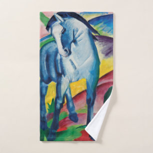 Blaues Pferd I durch Franz Marc Handtuch
