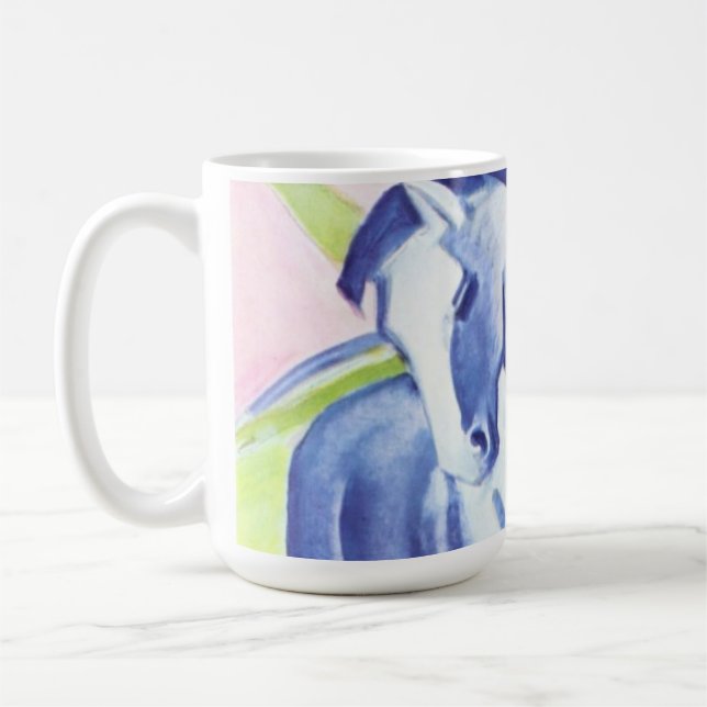 Blaues Pferd I par Franz Marc Mug (Gauche)