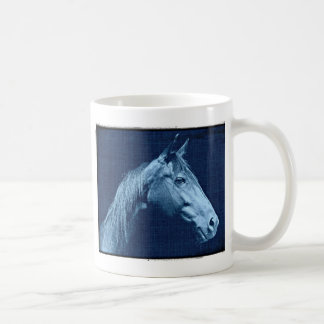 Blaues Pferd Kaffeetasse