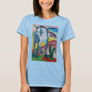 Blaues Pferd von Franz Marc, Vintage Fine Art T-Shirt