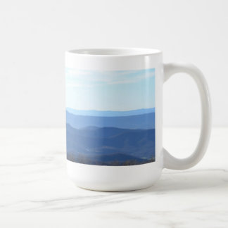 Blaues Ridge Vista Kaffeetasse