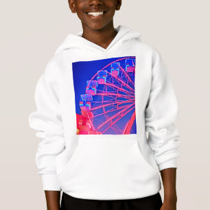 Blaues Riesenrad Hoodie