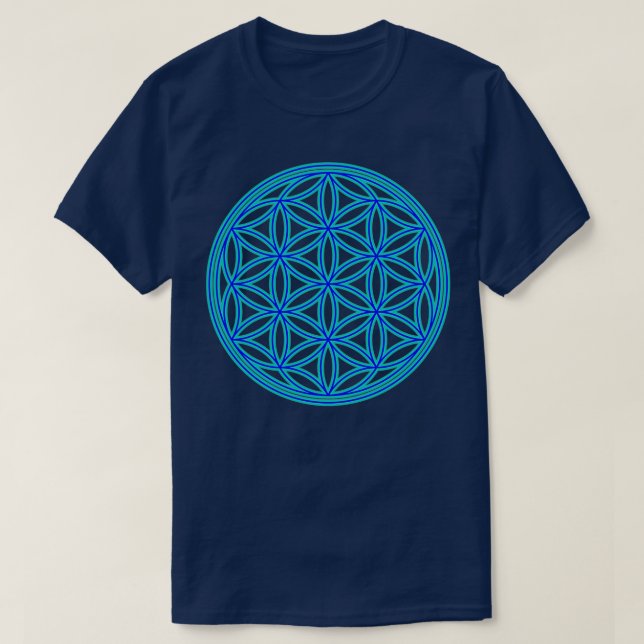 Blaues Saatgut T-Shirt (Design vorne)