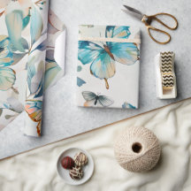 Blaues Schmetterlingsmotormuster