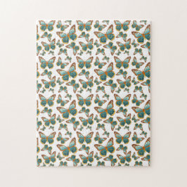 Blaues Schmetterlingsmuster