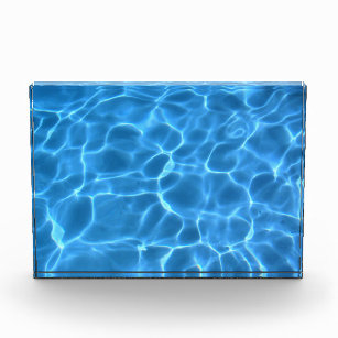 Blaues Schwimmbadmuster Auszeichnung