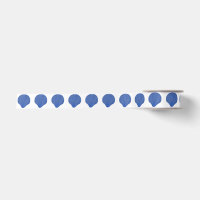 Blaues Seashells-Muster