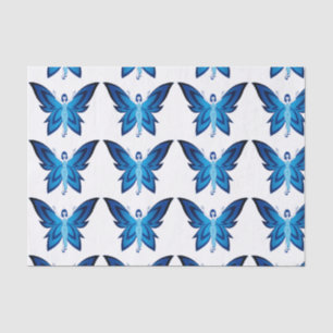 Blaues Seidenpapier der Fee 10lb, weiß