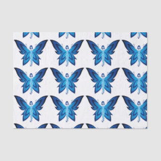 Blaues Seidenpapier der Fee 10lb, weiß
