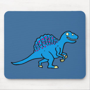 Blaues Spinosaurus Mousepad