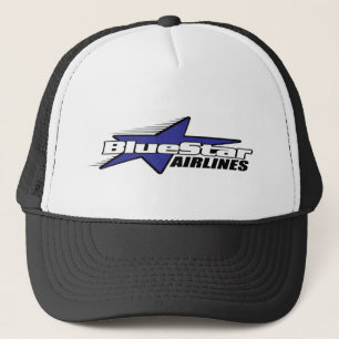 Blaues Star Airlines Truckerkappe