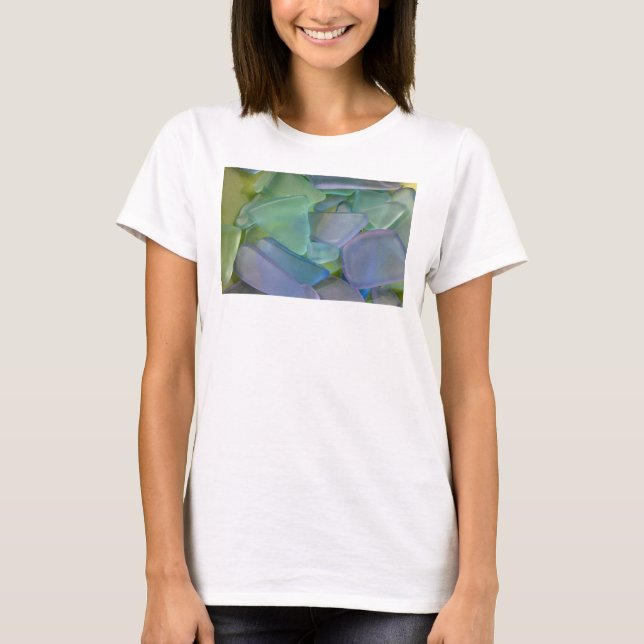 Blaues Strandglas, Alaska T-Shirt (Vorderseite)