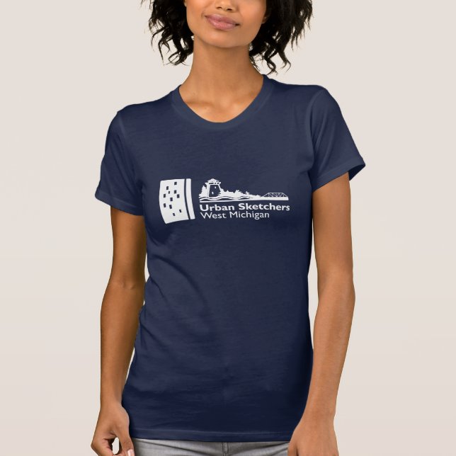 Blaues T-Shirt (Vorderseite)