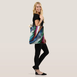 Blaues Tal Whirlwind Regenbogen Tasche