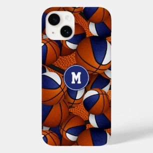 Blaues Team - Basketballsportart Case-Mate iPhone 14 Hülle