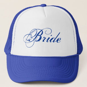 Blaues Theme Truckerkappe