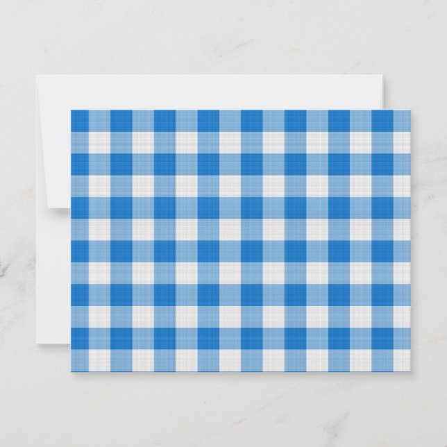 blaues Tischtuch (Vorderseite)