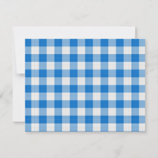 blaues Tischtuch