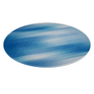 Blaues Topaz Schneidebrett
