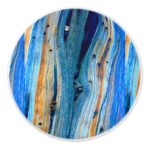 blaues Treibholz Thunder_Cove Keramikknauf
