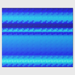 Blaues Umschlagpapier Geschenkpapier