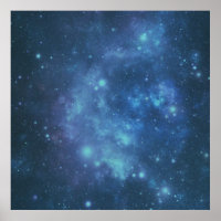 Blaues und Lila Raumbild