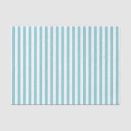 Blaues und weißes gestreiftes Gewebe Seidenpapier
