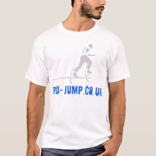 Blaues URL - laufend T-Shirt