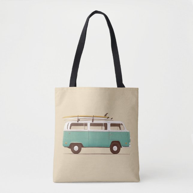 Blaues Van | Florent Bodart Tasche (Vorderseite)