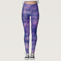 Blaues Violett Rosa Aquarellfarben Abstraktion