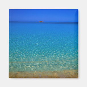 Blaues Wasser, Exuma-Inseln, Bahamas. Magnet