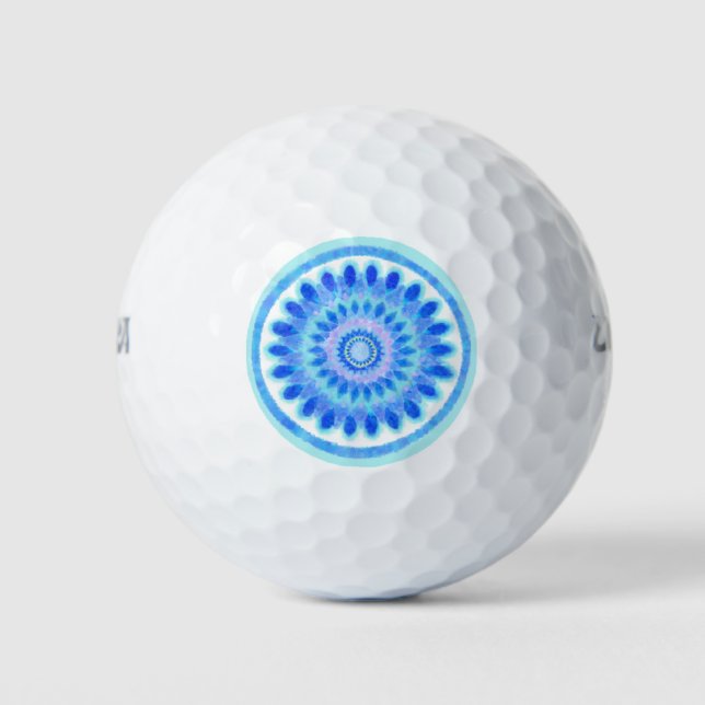 Blaues Wasser Golfball (Vorderseite)
