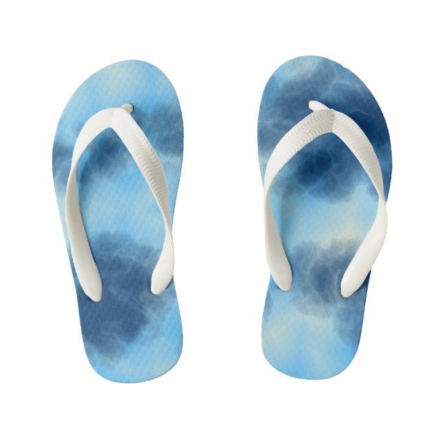 Blaues Wasser Kinderbadesandalen (Fußbett)