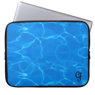Blaues Wasser Laptopschutzhülle